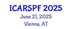 International Conference on Applications of Remote Sensing in Precision Farming (ICARSPF) June 21, 2025 - Vienna, Austria