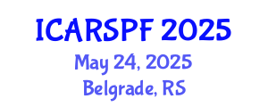 International Conference on Applications of Remote Sensing in Precision Farming (ICARSPF) May 24, 2025 - Belgrade, Serbia