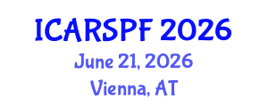 International Conference on Applications of Remote Sensing in Precision Farming (ICARSPF) June 21, 2026 - Vienna, Austria