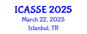 International Conference on Applications of Satellite Systems Engineering (ICASSE) March 22, 2025 - Istanbul, Turkey