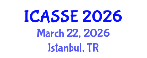 International Conference on Applications of Satellite Systems Engineering (ICASSE) March 22, 2026 - Istanbul, Turkey