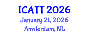 International Conference on Applications of Textile Technology (ICATT) January 21, 2026 - Amsterdam, Netherlands