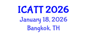 International Conference on Applications of Textile Technology (ICATT) January 18, 2026 - Bangkok, Thailand