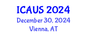 International Conference on Applications of Urban Science (ICAUS) December 30, 2024 - Vienna, Austria