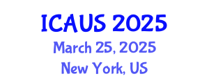 International Conference on Applications of Urban Science (ICAUS) March 25, 2025 - New York, United States