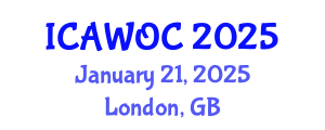 International Conference on Applications of Wireless and Optical Communications (ICAWOC) January 21, 2025 - London, United Kingdom