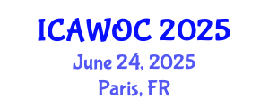 International Conference on Applications of Wireless and Optical Communications (ICAWOC) June 24, 2025 - Paris, France