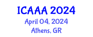 International Conference on Applied Aerodynamics and Aeromechanics (ICAAA) April 04, 2024 - Athens, Greece