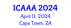 International Conference on Applied Aerodynamics and Aeromechanics (ICAAA) April 11, 2024 - Cape Town, South Africa
