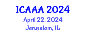 International Conference on Applied Aerodynamics and Aeromechanics (ICAAA) April 22, 2024 - Jerusalem, Israel