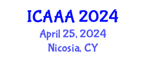 International Conference on Applied Aerodynamics and Aeromechanics (ICAAA) April 25, 2024 - Nicosia, Cyprus