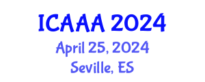 International Conference on Applied Aerodynamics and Aeromechanics (ICAAA) April 25, 2024 - Seville, Spain