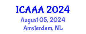 International Conference on Applied Aerodynamics and Aeromechanics (ICAAA) August 05, 2024 - Amsterdam, Netherlands