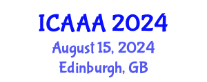 International Conference on Applied Aerodynamics and Aeromechanics (ICAAA) August 15, 2024 - Edinburgh, United Kingdom
