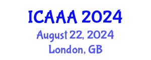 International Conference on Applied Aerodynamics and Aeromechanics (ICAAA) August 22, 2024 - London, United Kingdom