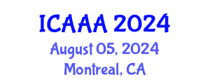 International Conference on Applied Aerodynamics and Aeromechanics (ICAAA) August 05, 2024 - Montreal, Canada
