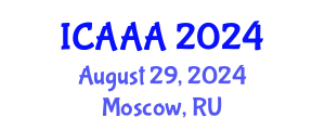 International Conference on Applied Aerodynamics and Aeromechanics (ICAAA) August 29, 2024 - Moscow, Russia