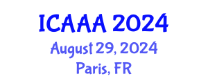 International Conference on Applied Aerodynamics and Aeromechanics (ICAAA) August 29, 2024 - Paris, France
