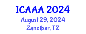 International Conference on Applied Aerodynamics and Aeromechanics (ICAAA) August 29, 2024 - Zanzibar, Tanzania