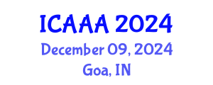 International Conference on Applied Aerodynamics and Aeromechanics (ICAAA) December 09, 2024 - Goa, India