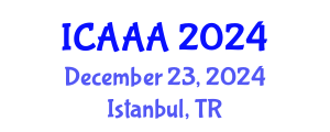 International Conference on Applied Aerodynamics and Aeromechanics (ICAAA) December 23, 2024 - Istanbul, Turkey