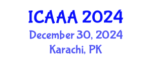 International Conference on Applied Aerodynamics and Aeromechanics (ICAAA) December 30, 2024 - Karachi, Pakistan
