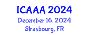 International Conference on Applied Aerodynamics and Aeromechanics (ICAAA) December 16, 2024 - Strasbourg, France