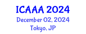 International Conference on Applied Aerodynamics and Aeromechanics (ICAAA) December 02, 2024 - Tokyo, Japan