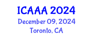 International Conference on Applied Aerodynamics and Aeromechanics (ICAAA) December 09, 2024 - Toronto, Canada