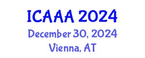 International Conference on Applied Aerodynamics and Aeromechanics (ICAAA) December 30, 2024 - Vienna, Austria