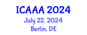 International Conference on Applied Aerodynamics and Aeromechanics (ICAAA) July 22, 2024 - Berlin, Germany