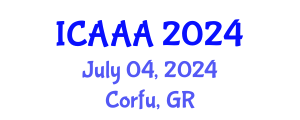 International Conference on Applied Aerodynamics and Aeromechanics (ICAAA) July 04, 2024 - Corfu, Greece