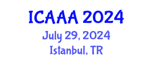 International Conference on Applied Aerodynamics and Aeromechanics (ICAAA) July 29, 2024 - Istanbul, Turkey