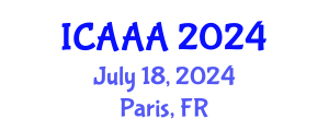 International Conference on Applied Aerodynamics and Aeromechanics (ICAAA) July 18, 2024 - Paris, France