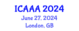 International Conference on Applied Aerodynamics and Aeromechanics (ICAAA) June 27, 2024 - London, United Kingdom