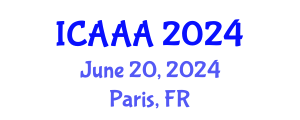 International Conference on Applied Aerodynamics and Aeromechanics (ICAAA) June 20, 2024 - Paris, France