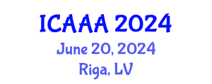 International Conference on Applied Aerodynamics and Aeromechanics (ICAAA) June 20, 2024 - Riga, Latvia