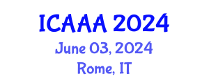 International Conference on Applied Aerodynamics and Aeromechanics (ICAAA) June 03, 2024 - Rome, Italy