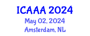 International Conference on Applied Aerodynamics and Aeromechanics (ICAAA) May 02, 2024 - Amsterdam, Netherlands