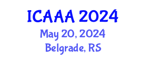 International Conference on Applied Aerodynamics and Aeromechanics (ICAAA) May 20, 2024 - Belgrade, Serbia