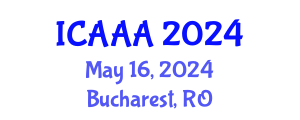 International Conference on Applied Aerodynamics and Aeromechanics (ICAAA) May 16, 2024 - Bucharest, Romania
