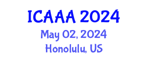 International Conference on Applied Aerodynamics and Aeromechanics (ICAAA) May 02, 2024 - Honolulu, United States