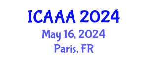 International Conference on Applied Aerodynamics and Aeromechanics (ICAAA) May 16, 2024 - Paris, France