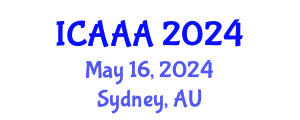 International Conference on Applied Aerodynamics and Aeromechanics (ICAAA) May 16, 2024 - Sydney, Australia