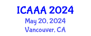International Conference on Applied Aerodynamics and Aeromechanics (ICAAA) May 20, 2024 - Vancouver, Canada