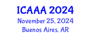 International Conference on Applied Aerodynamics and Aeromechanics (ICAAA) November 25, 2024 - Buenos Aires, Argentina