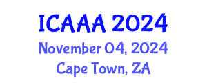 International Conference on Applied Aerodynamics and Aeromechanics (ICAAA) November 04, 2024 - Cape Town, South Africa