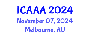 International Conference on Applied Aerodynamics and Aeromechanics (ICAAA) November 07, 2024 - Melbourne, Australia