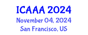 International Conference on Applied Aerodynamics and Aeromechanics (ICAAA) November 04, 2024 - San Francisco, United States
