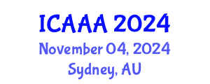 International Conference on Applied Aerodynamics and Aeromechanics (ICAAA) November 04, 2024 - Sydney, Australia